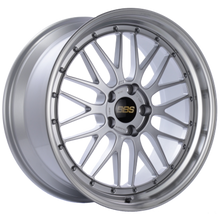 Load image into Gallery viewer, BBS BBS LM 18x10 5x114.3 ET20 Diamond Silver Center Diamond Cut Lip Wheel - 82mm PFS/Clip Required