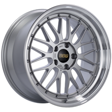 Load image into Gallery viewer, BBS LM 20x10.5 5x112 ET15 Diamond Silver Wheel 80mm PFS/Clip Required BBS BBSLM465DSPK