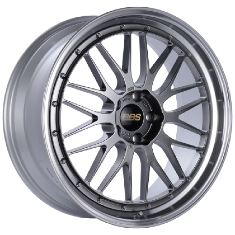 BBS LM 20x10.5 5x114.3 ET35 Diamond Black / Diamond Cut Lip Wheel PFS/Clip Required-Wheels - Forged-BBS-