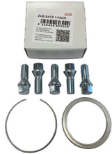 Load image into Gallery viewer, BBS PFS KIT - Mercedes - Includes 82mm OD - 66.5mm ID Ring / 82mm Clip / Lug Bolts - Black Ops Auto Works
