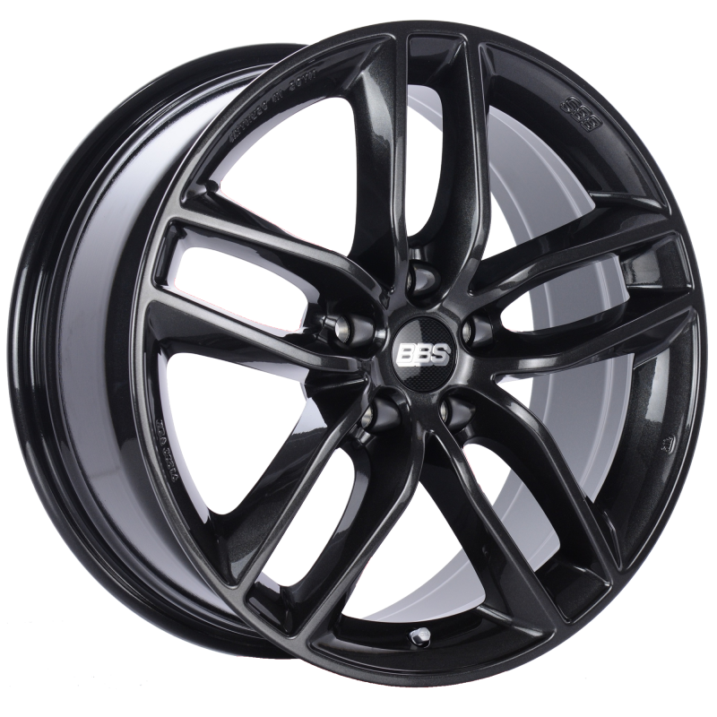 BBS SX 17x7.5 5x112 ET45 Crystal Black Wheel -82mm PFS/Clip Required - Black Ops Auto Works