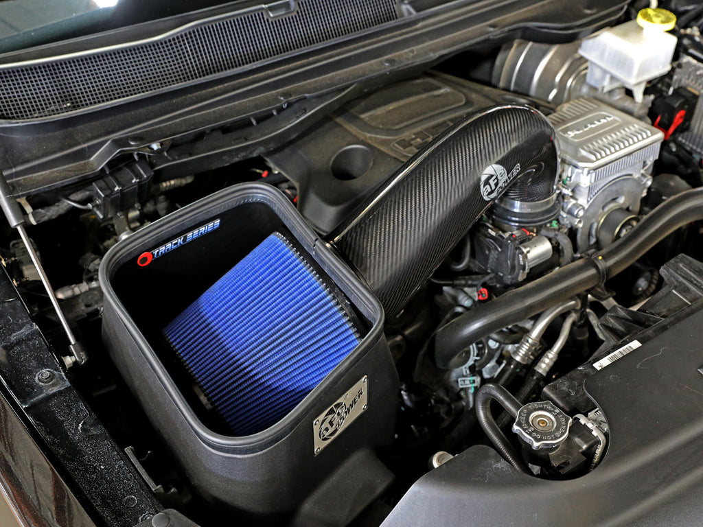 aFe aFe 19-20 Dodge RAM 1500 5.7L Track Series Carbon Fiber Cold Air Intake System w/Pro 5R Filter