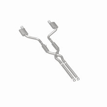 Load image into Gallery viewer, MagnaFlow 11-12 Dodge Charger SRT-8 Hemi Dual Split Rear Exit Stainless Cat-Back Performance Exhaust-Catback-Magnaflow