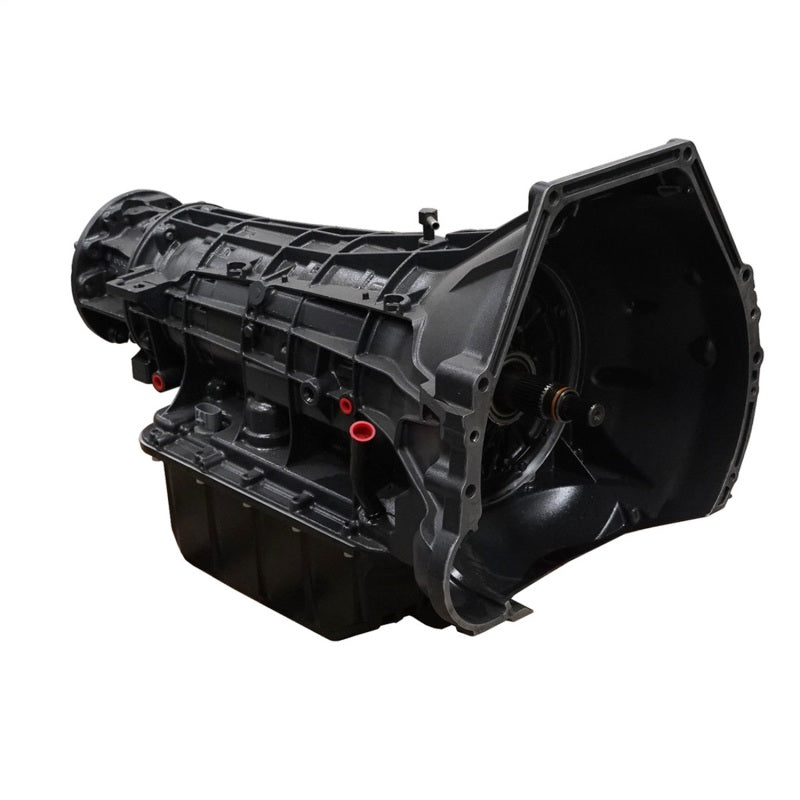 BD Diesel 1064434SM RoadMaster 4R100 transmission, bellhousing three quarter view