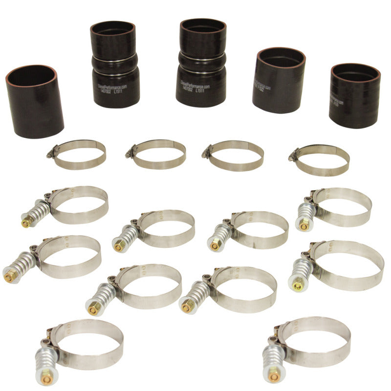 BD Diesel Intercooler Hose & Clamp Kit - 1999-2003 Ford 7.3L PowerStroke - BD Diesel 1047030