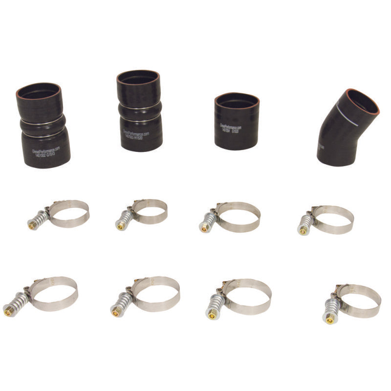 BD Diesel Intercooler Hose & Clamp Kit - 2003-2007 Ford 6.0L PowerStroke - BD Diesel 1047035