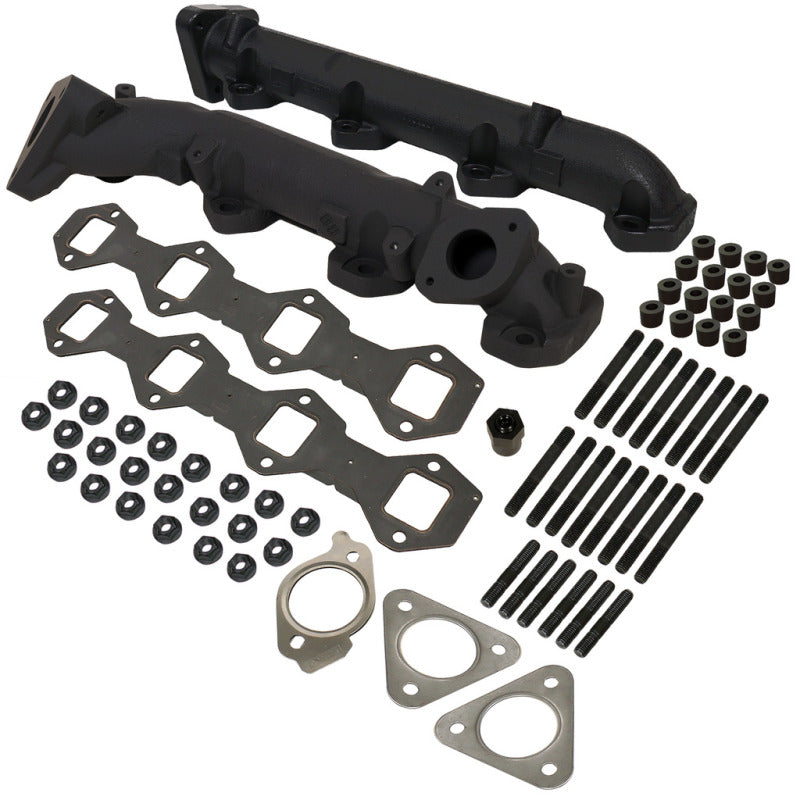 BD Diesel Exhaust Manifold Kit - Ford 2015-2019 F250 6.7L PowerStroke - Black Ops Auto Works