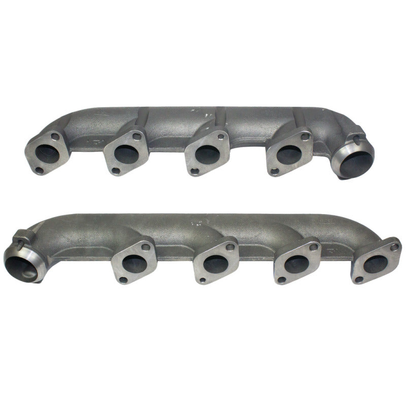 BD Diesel Exhaust Manifold Set - Ford 2003-2007 6.0L PowerStroke - Black Ops Auto Works