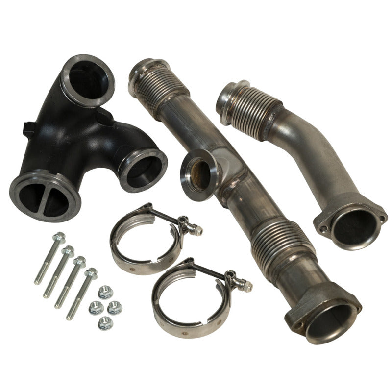 BD Diesel UpPipe Kit - Ford 2004.5-2007 6.0L Powerstroke w/EGR Connector - Black Ops Auto Works