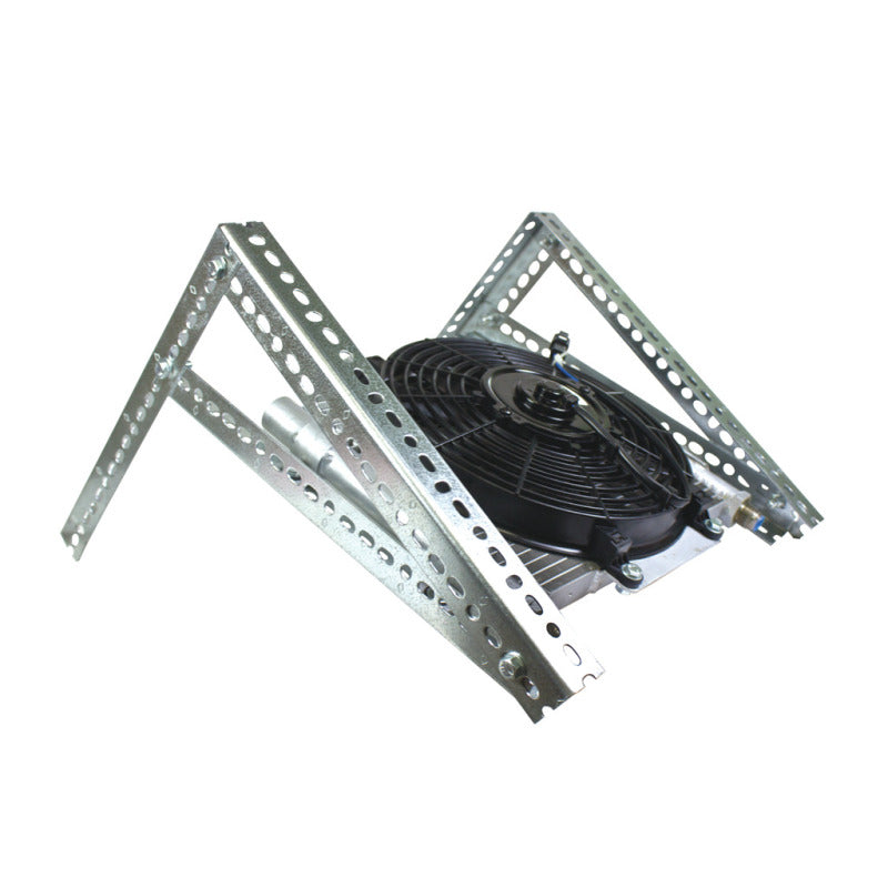 BD Diesel Xtruded Trans Oil Cooler - 1/2 inch Cooler Lines - Black Ops Auto Works