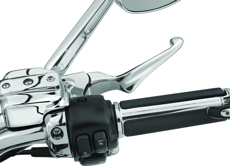 KUR1057-Kuryakyn Boss Blades 08-13 Touring Cable Chrome-Levers-Kuryakyn