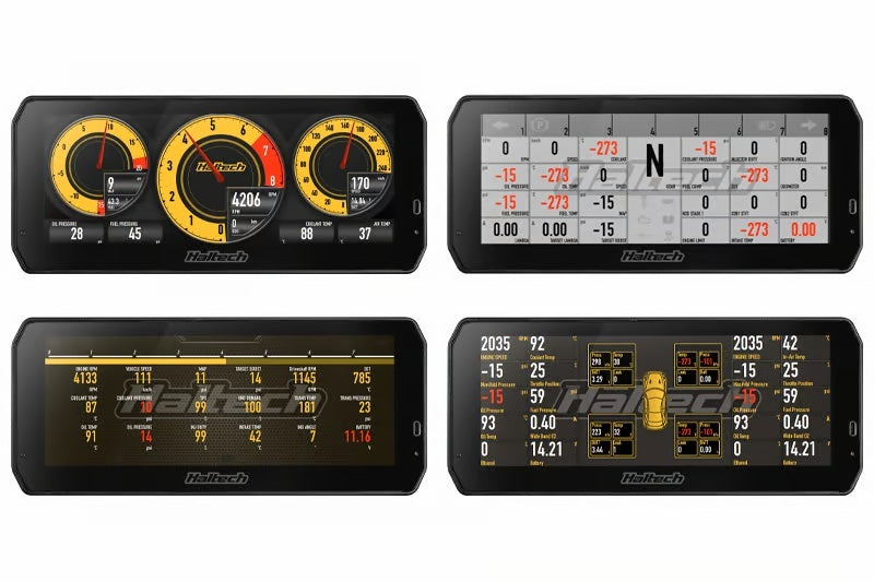 HALHT-068000-Haltech uC-10 10in Digital Dash Kit w/Cables & Accessories-Gauges-Haltech