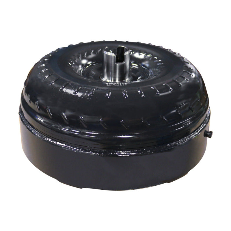 Close-up of hard anodized valve body and upgraded clutches