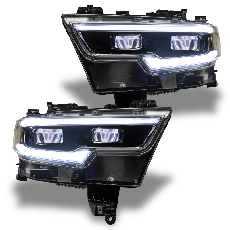 Oracle 19-21 RAM 1500 RGB Headlight Demon Eye Kit - LED Projector - ColorSHIFT w/o Controller-Headlights-ORACLE Lighting