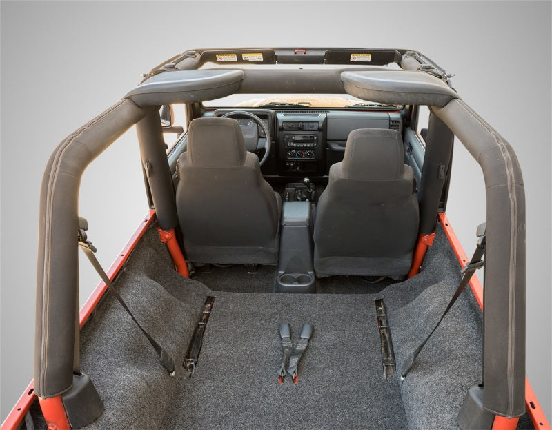 BedRug 03-06 Jeep LJ Unlimited Rear 4pc Cargo Kit (Incl Tailgate & Tub Liner) - Black Ops Auto Works