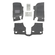 Load image into Gallery viewer, BedRug 07-10 Jeep JK 2Dr Front 3pc Floor Kit (Incl Heat Shields) - Black Ops Auto Works
