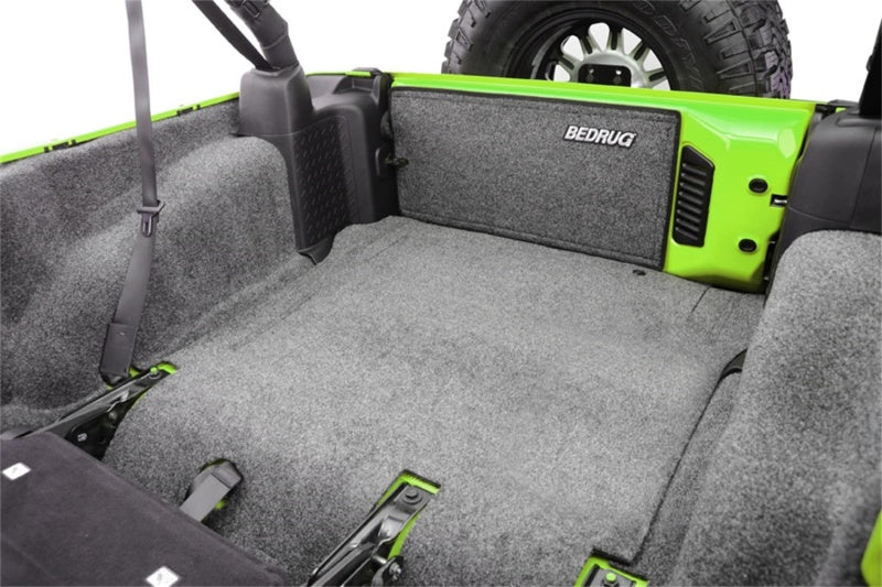 BedRug 11-16 Jeep JK 2Dr Rear 5pc Cargo Kit (Incl Tailgate & Tub Liner) - Black Ops Auto Works