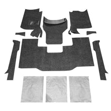 Load image into Gallery viewer, BedRug 76-95 Jeep CJ-7/YJ Front Kit 8pc Floor Kit (Incl Heat Shields) - Black Ops Auto Works