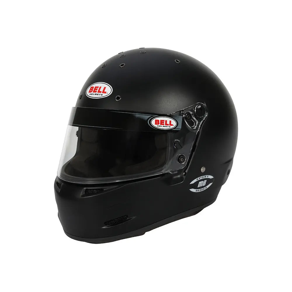Bell M8 Sport Matte Black Racing Helmet – 58–59 cm, Snell SA2025