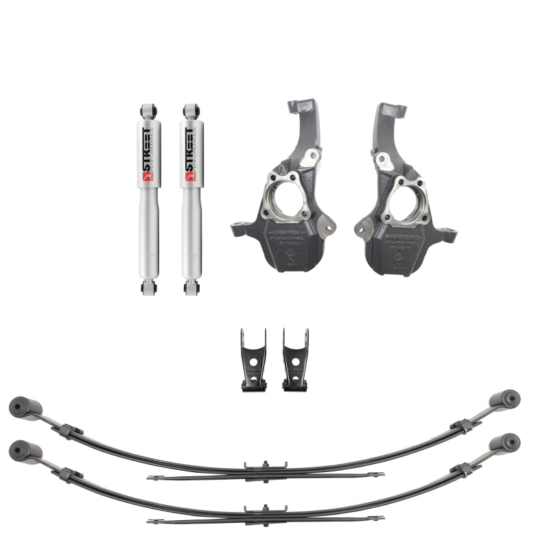 Belltech 2019+ GM Silverado / Sierra 1500 2WD / 4WD Front & Rear Complete Kit W/O Front Struts Belltech BEL350345