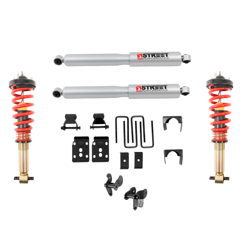 Belltech 2021+ Ford F-150 4WD Performance Coilover Kit - Black Ops Auto Works