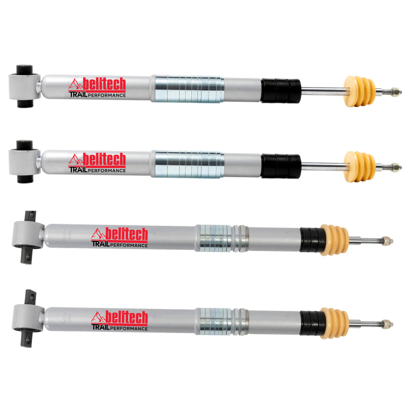 Belltech Belltech 21-25 Ford Bronco Trail Performance Shock Set - 4-7.5in Front 3-6.5in Rear