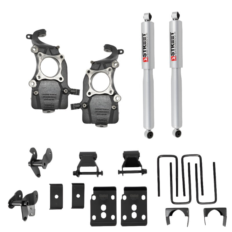 Belltech 2021+ Ford F-150 2WD Lowering Kit w/ Street Performance Shocks - Belltech 1052SP