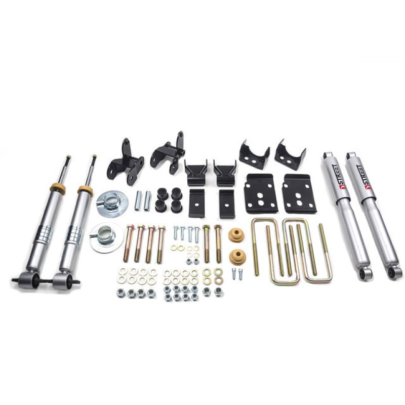 Belltech Complete Lowering Kit for 2015+ Ford F-150 (Ext/Crew Cab-Short Bed 2wd/4wd) Front and Rear - Black Ops Auto Works