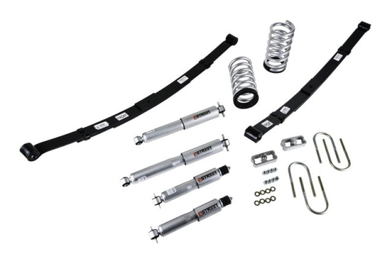 Belltech LOWERING KIT 82-93 S10 2inch-3inch/4inch SP SHOCKS - Black Ops Auto Works