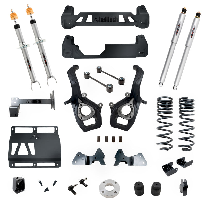 Belltech 6-8 inch lift kit components for 2019-2025 Ram 1500 4WD with front and rear trail performance shocks