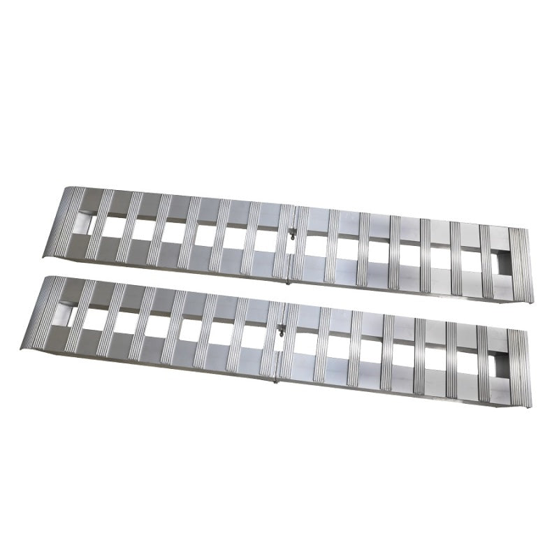 Gen-Y Heavy-Duty 8ft Aluminum Foldable Loading Ramps 15in x 96in 3K Capacity Per Ramp - Pair-Ramps-GEN-Y Hitch