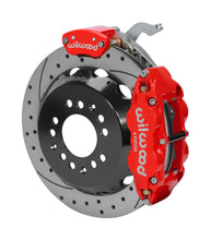 Load image into Gallery viewer, WIL140-14883-DR-Wilwood Narrow Superlite 4R-MC4 Red Rear Kit 12.88in Drilled Rotor 88-96 Chevy Corvette C4-Big Brake Kits-Wilwood