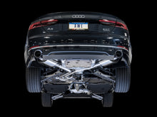 Load image into Gallery viewer, AWE3015-32090-AWE Tuning Audi B9 A5 Touring Edition Exhaust Dual Outlet - Chrome Silver Tips (Includes DP)-Catback-AWE Tuning