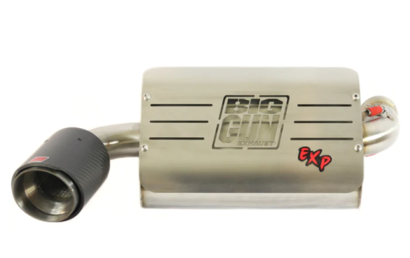 Big Gun 16-22 Polaris GENERAL 1000 Explorer Series Slip On Exhaust-Powersports Exhausts-Big Gun-