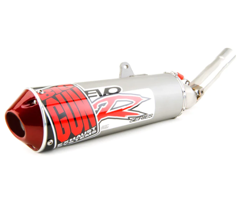 Big Gun 93-18 Kawasaki KLR 650 EVO R Series Slip On Exhaust-Powersports Exhausts-Big Gun-