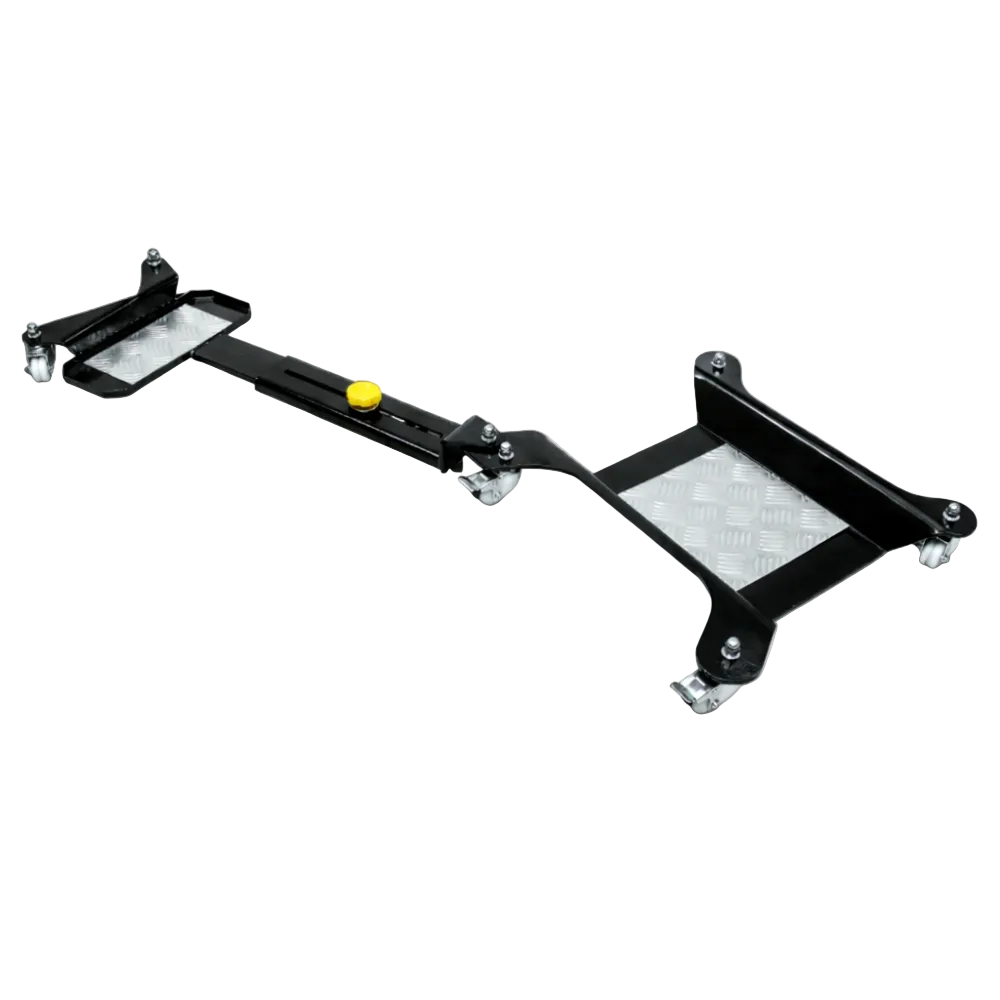 BikeMaster adjustable motorcycle dolly full view