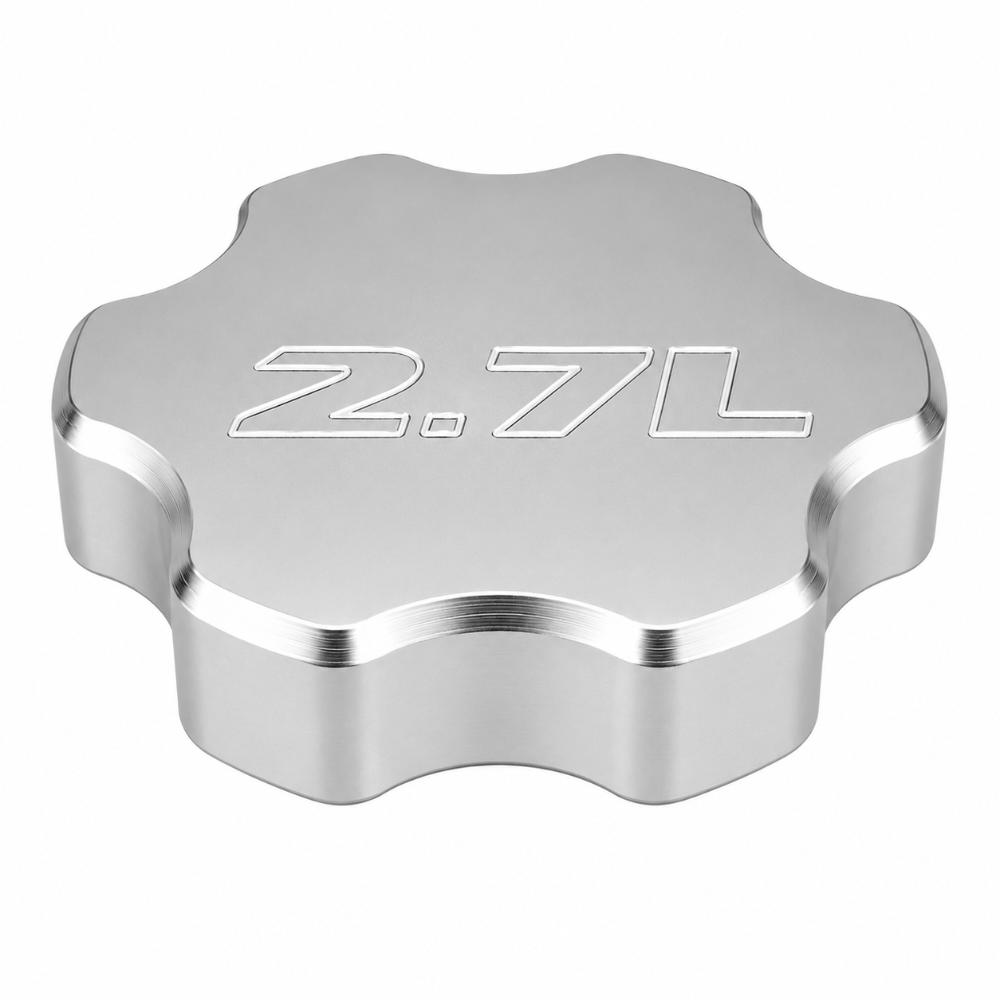 Billet Tech 6061-T6 aluminum oil filler cap with custom engraving options