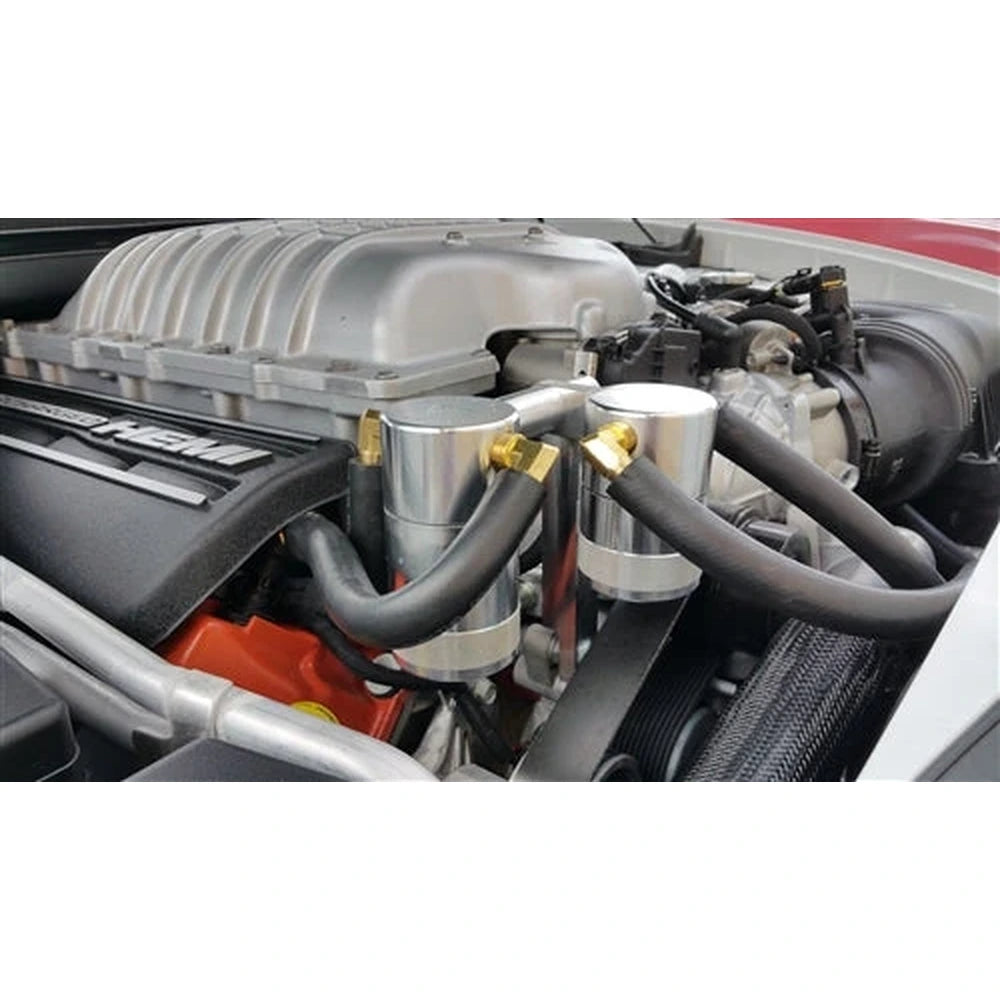 Billet Technology 2000203 Oil Catch Cans for Dodge Durango - gallery image