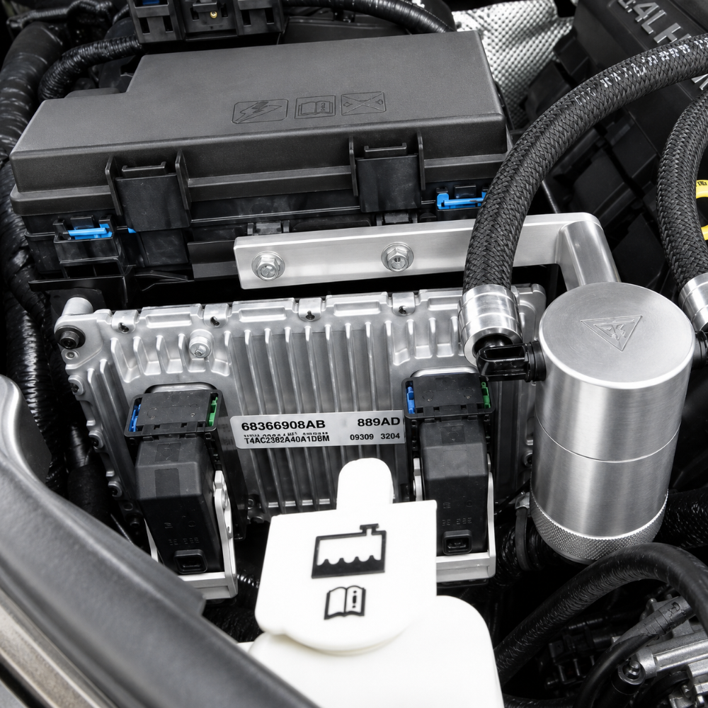 Billet 20110 Catch Can Jeep Durango 3.6L 2011-2022 – Black Ops