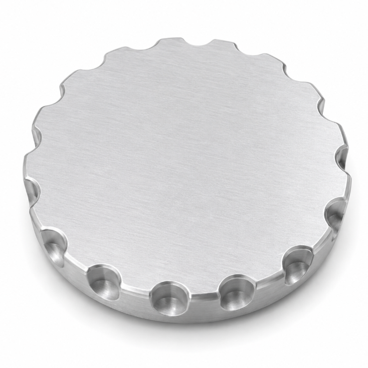 Billet Technology 300111 Hellcat supercharger coolant cap, none finish, for Dodge Challenger and Charger SRT Hellcat