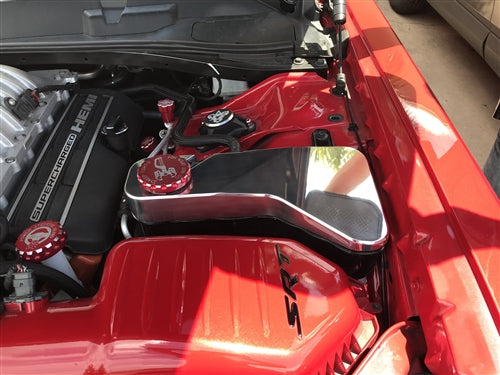 Billet Technology Coolant Reservoir Cover Dodge Charger, Challenger, Chrysler 300 - Billet Technology 159