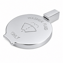 Load image into Gallery viewer, Billet Technology 30020 washer fluid cap for Dodge Jeep Chrysler and Ram vehicles
