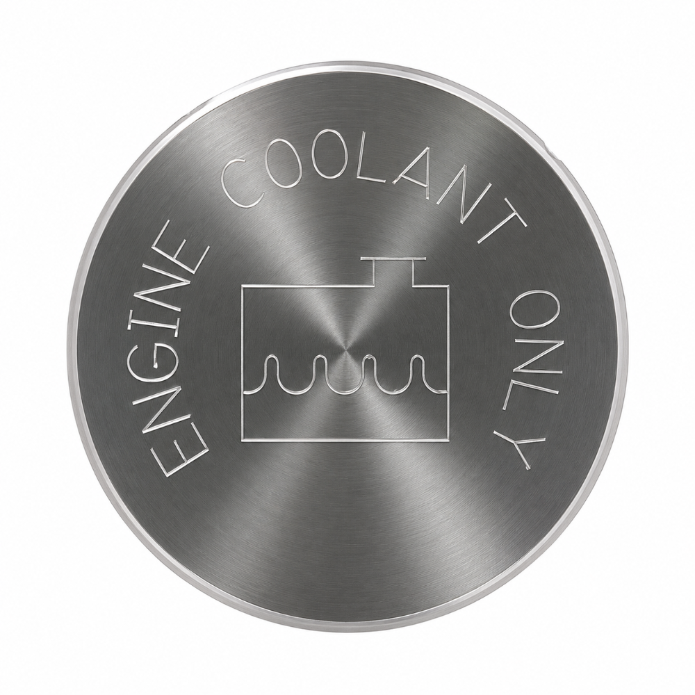 Billet Coolant Overflow Cap 3033 - Jeep Grand Cherokee, Dodge Durango, Ram 1500