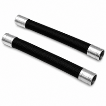 Load image into Gallery viewer, Billet Technology black braided catch can line kit for 6.4L 392 