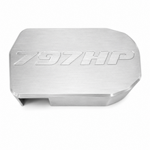 Load image into Gallery viewer, Billet Technology bypass valve cover with 797HP engraving for Dodge Challenger and Charger Hellcat Redeye