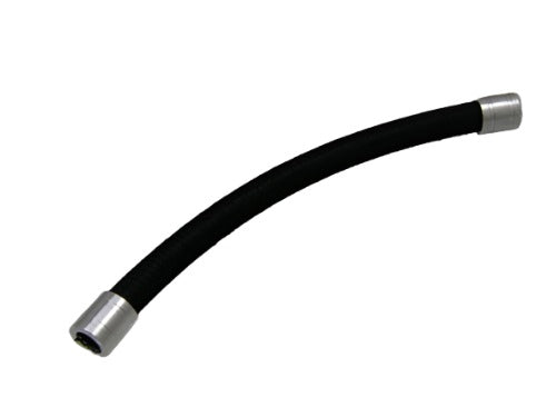 Billet Technology Catch Can Black Braided Line V6 - Black Ops Auto Works