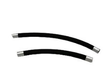 Load image into Gallery viewer, Billet Tech Catch Can Black Nylon Braided Line Kit 6.1L - Black Ops Auto Works