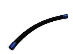 Billet Tech Catch Can Black Nylon Braided Line Kit 6.1L - Black Ops Auto Works