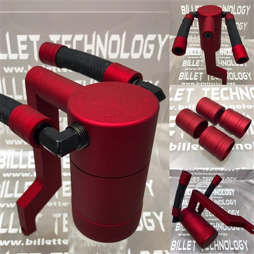 Billet Technology Catch Can for 2011-2020 Jeep Grand Cherokee 3.6L and Durango 3.6L - Black Ops Auto Works