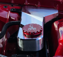 Load image into Gallery viewer, Billet Coolant Reservoir Cover Dodge Charger/Challenger Chrysler 300 - Black Ops Auto Works